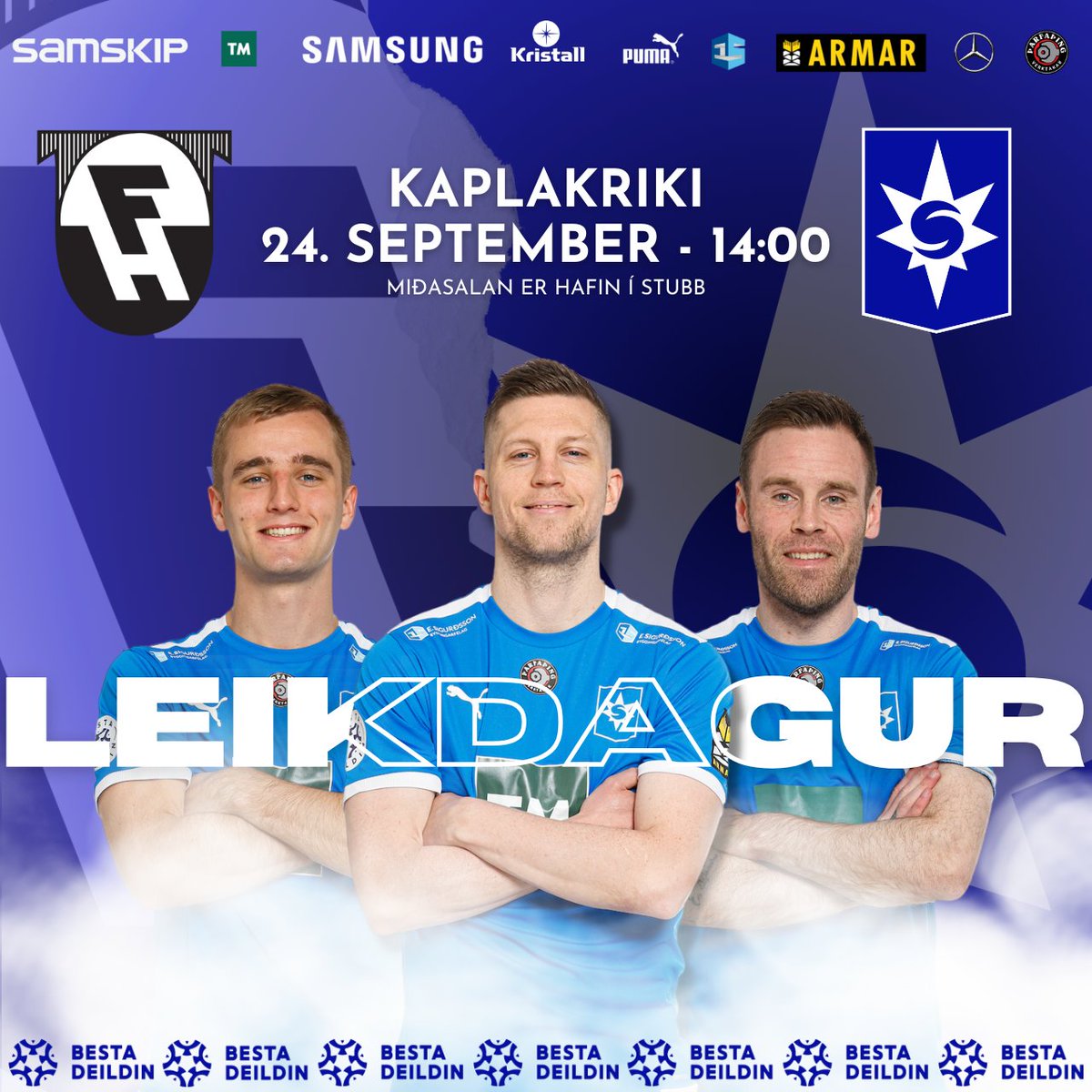 Lets go. Sjáumst í Krikanum!