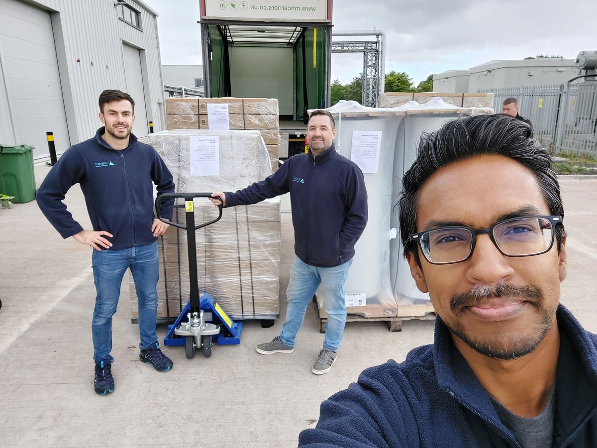 SolarisKit flat-packed, self-assembled solar collectors shipped to Kenya! We can't wait to support their installation soon to help decarbonise heating and improve clean energy access!

#solar #energy #Kenya #sdg7
