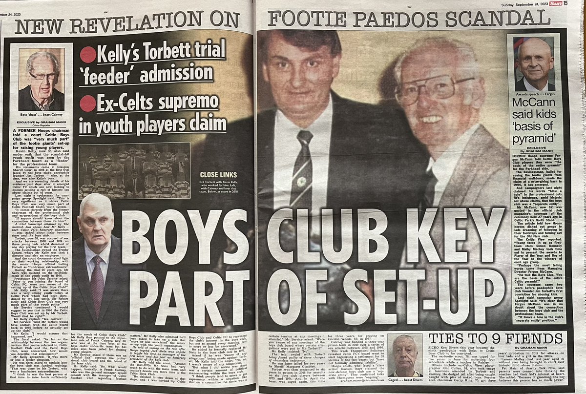 Spotlight_CFC66's tweet photo. Significant news today.

Serious questions need to be answered as to why Celtic FC have continued the mental torture of hundreds of victims by lying about Celtic Boys Club.

The Scottish government and the SFA need to look into this further.

Lives have been lost and ruined https://t.co/3Ae8oVyVsl