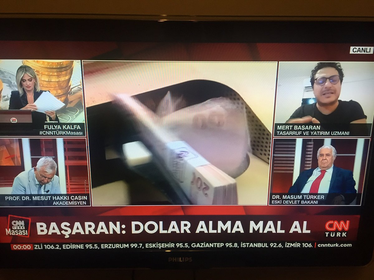 Platform uzmanlarımızdan @MertBasaran_inv CNN Türk’te katıldığı yayında tasarruf yöntemleri ile finansal okuryazarlık ve finansal özgürlüğe ulaşabilmeyi anlattı. #finansalokuryazarlık #finansalköle #ekonomi #dolar #altın
