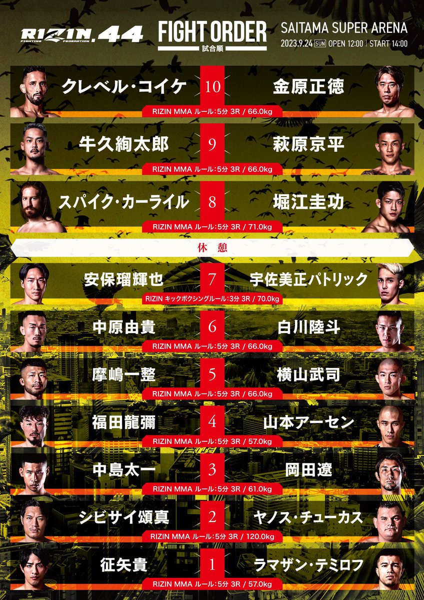 sharakiro's tweet photo. アラームです👩🏻‍💻

#RIZIN44 始まりました！ https://t.co/R1LpSRgsN5