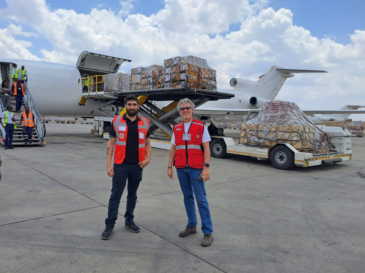 Grateful to @ICRC for the opportunity to fly humanitarian cargoes from Nairobi to Benghazi, Libya on our Boeing 727-200F...