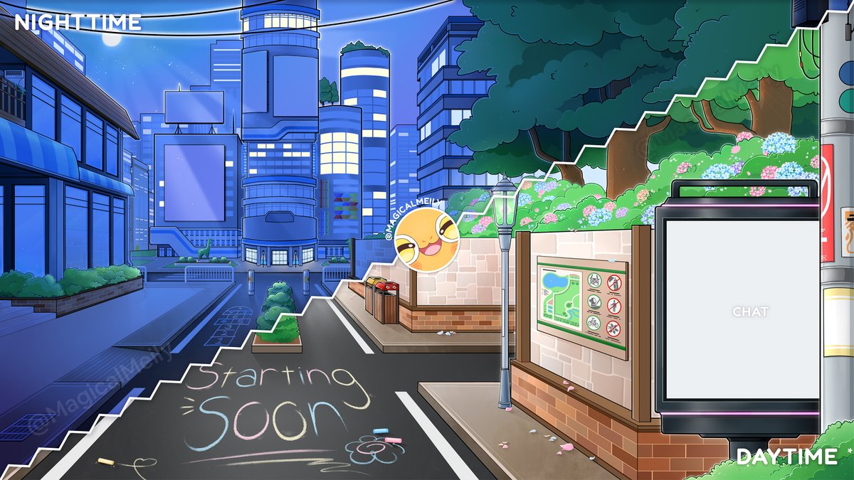 MagicalMeily's tweet photo. 🦙 Office themed vtuber package for @NiniNeen_
Last year I worked on Neen's backgrounds, overlays, schedule, panels, badges, and logo! ⋆ ALT text in images and credits in thread.
#NiniArt ⋆ #MeilyDesign https://t.co/vHnIeb0dJ1