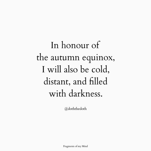 #AutumnEquinox