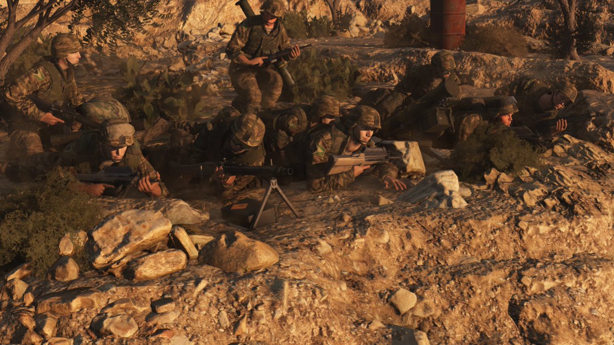 slickry_v3's tweet image. AEGEAN MOUNTAINEERS

#ArmA3 #AAF #Altis