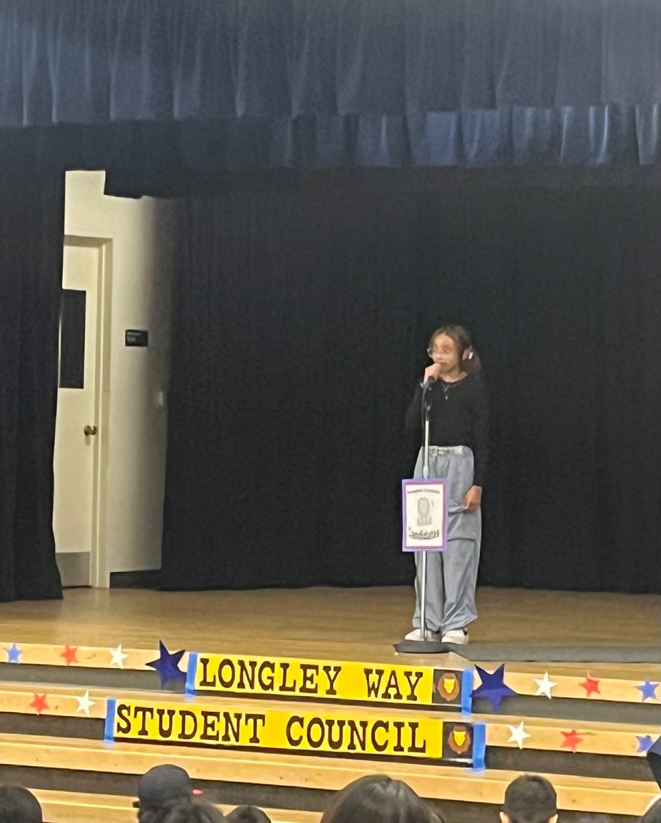 Congratulations to all of our courageous 4th and 5th grade Student Council candidates. So proud of you all!