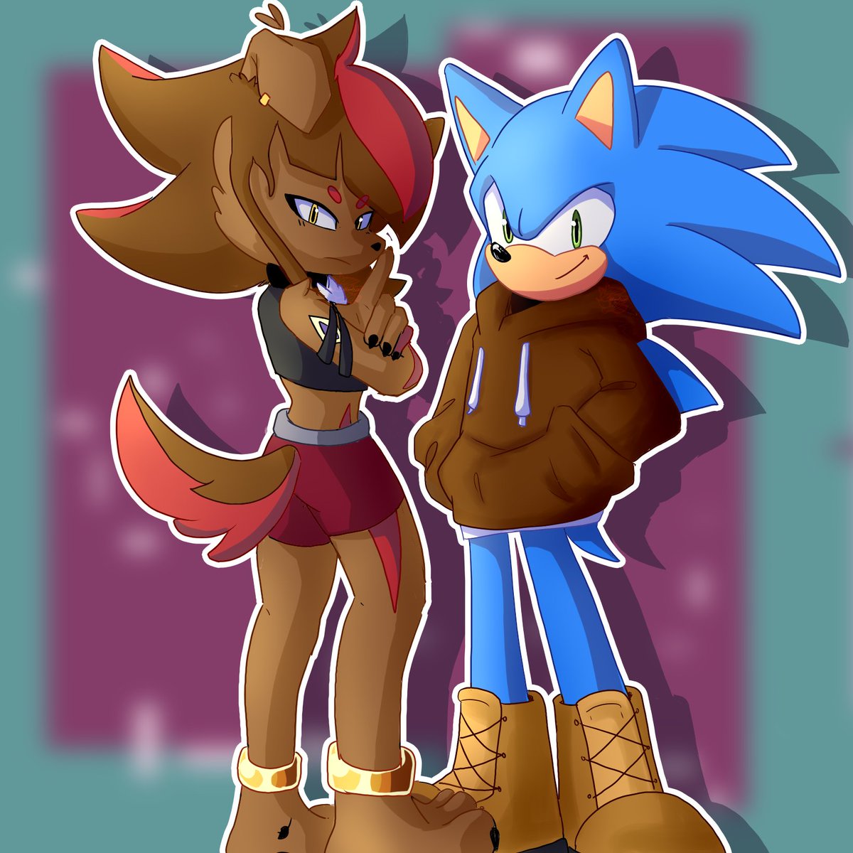 brandy_df's tweet photo. Unos dibujos de regalo para @Endoiano
se te quiere mucho bro ✨^v^
por cierto, nuevo diseño de Brandy uwu
#SonicTheHedgehog #sonicfanart #sonicfancharacter #fcart #brandy_df #Sonic https://t.co/5tioHv4E5m