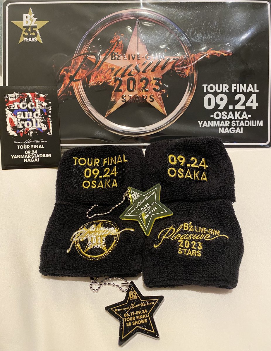B'z STARS ガチャ チャーム ツアーファイナル 大阪 レア 9/24 ⑰-