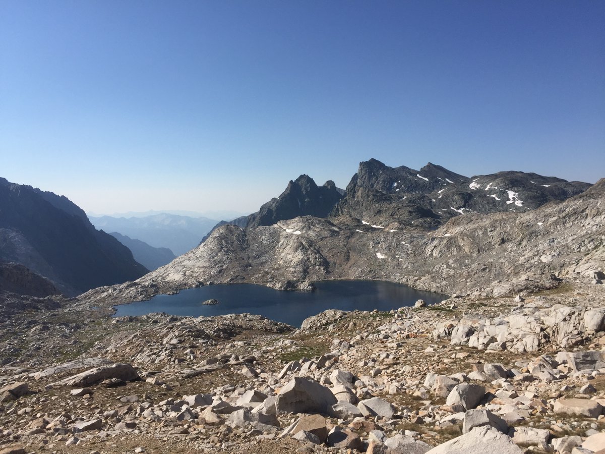 Charybdis & Three Sisters, loom over the Ionian Basin, enchanted gorge.. Kings Canyon National Park. #NationalPublicLandsDay