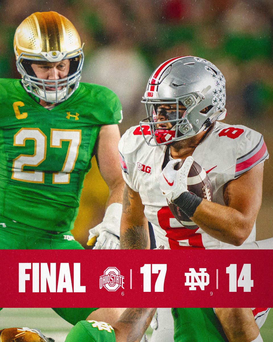 How about those Buckeyes
🏈‼️❗️🏈 Love Coach Day’s energy, love, and support for the team‼️