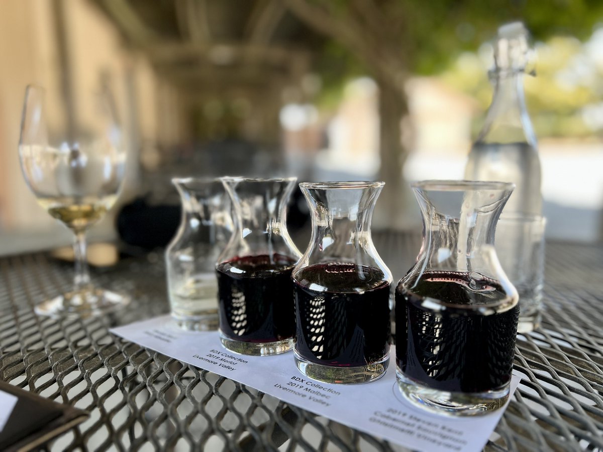 YoshiKuwahara's tweet image. 快晴の休日土曜日☀️カリフォルニアワイン🍷を堪能❣️気持ちいいね！😊
#winetasting #California #Livermore #Winery