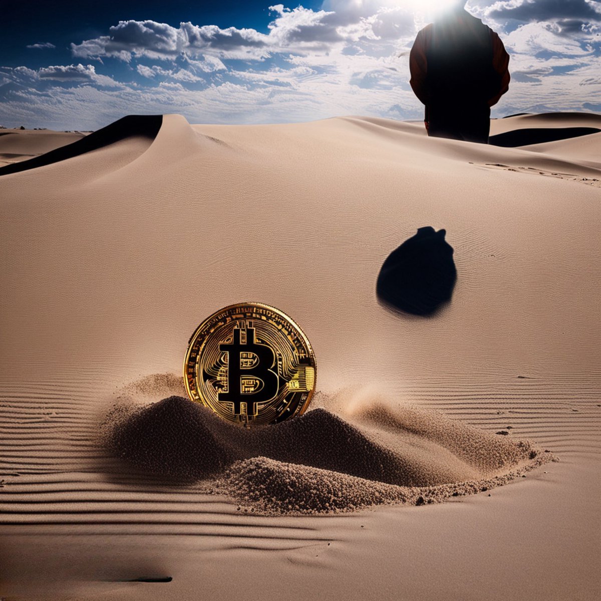 AsafGivoli's tweet photo. Flee from #Bitcoin, and you're building on a bed of sand. 🏃♂️💨 Everything becomes fragile and crumbles under your feet. 🏚️ #BitcoinStability #SolidFoundation @saylor https://t.co/9X0xQc3zkc