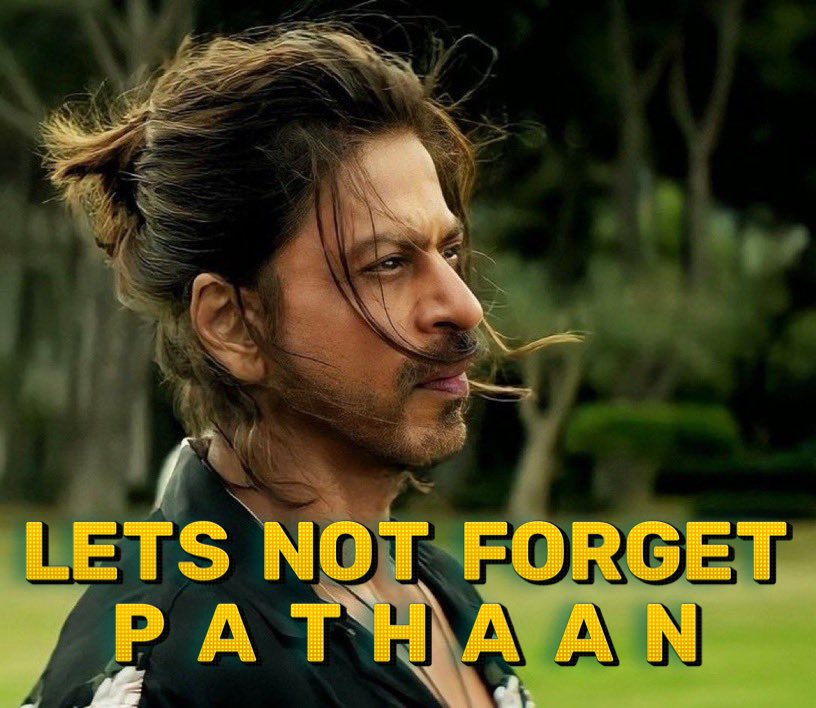 rohitjswl01's tweet photo. Surprisingly…. 

We have been celebrating 100cr - 200cr - 300cr benchmark by any film even in future we all will do the same… 

BUT…. Did you all noticed…. None… I repeat None even uttered a word when Jawan did 100 - 200 - 300, no celebration as such, it was just so normal for everyone….. Why????? 

Its because of PATHAAN…. SRK has now made a benchmark of ₹500cr…. 
For Trade as well as for his fans and including media, when it comes to SRK benchmark is now 500cr….. 

This was never possible without Pathaan…. So lets take a moment and thank SRK / SIDDHARTH / YRF & everyone who were part of Pathaan…. 

Redefined Bollywood Benchmark…. 

#Shahrukh #ShahrukhKhan #Srk #Pathaan #JohnAbraham #DeepikaPadukone #YRF #SidharthAnand