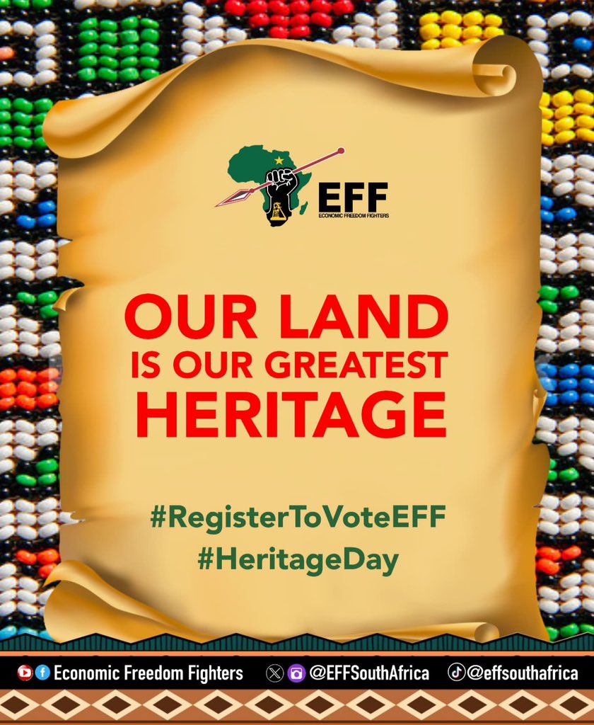 Economic Freedom Fighters tweet media