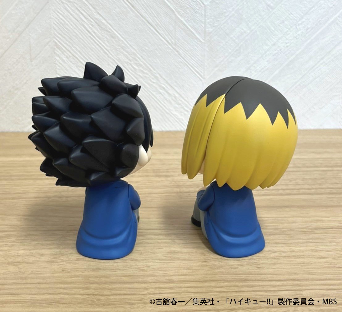 メガハウス #るかっぷ 『孤爪研磨・黒尾鉄朗』 彩色原型後ろ姿が初公開