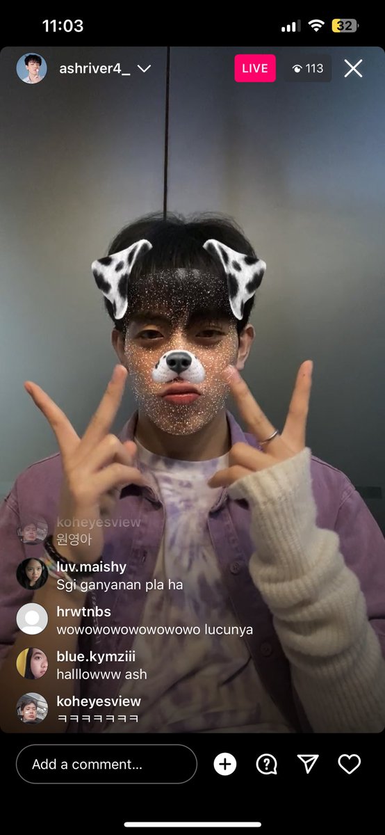 hanytoothpaste's tweet photo. ash live 😊😊 https://t.co/FLueRRGYPb