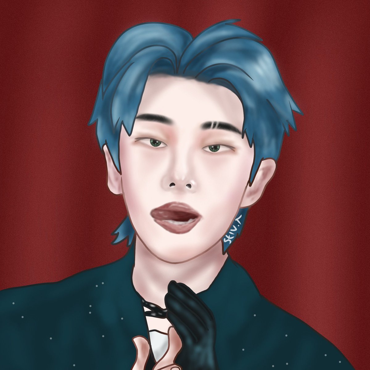 _stiv_a's tweet photo. #hyunjin #Stray_Kids #fanart 16 May 2023 #digitalart #kpop #Procreate #art https://t.co/ecUws2e6Wr