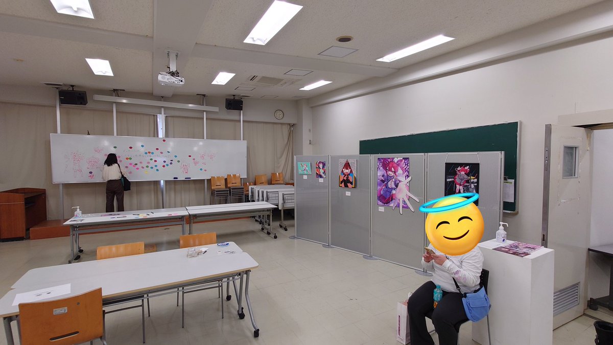nokky246's tweet photo. #てんテト舞
#響心祭_2023 
展示会場の全体風景(^ω^) https://t.co/ZH5wTnbWMV