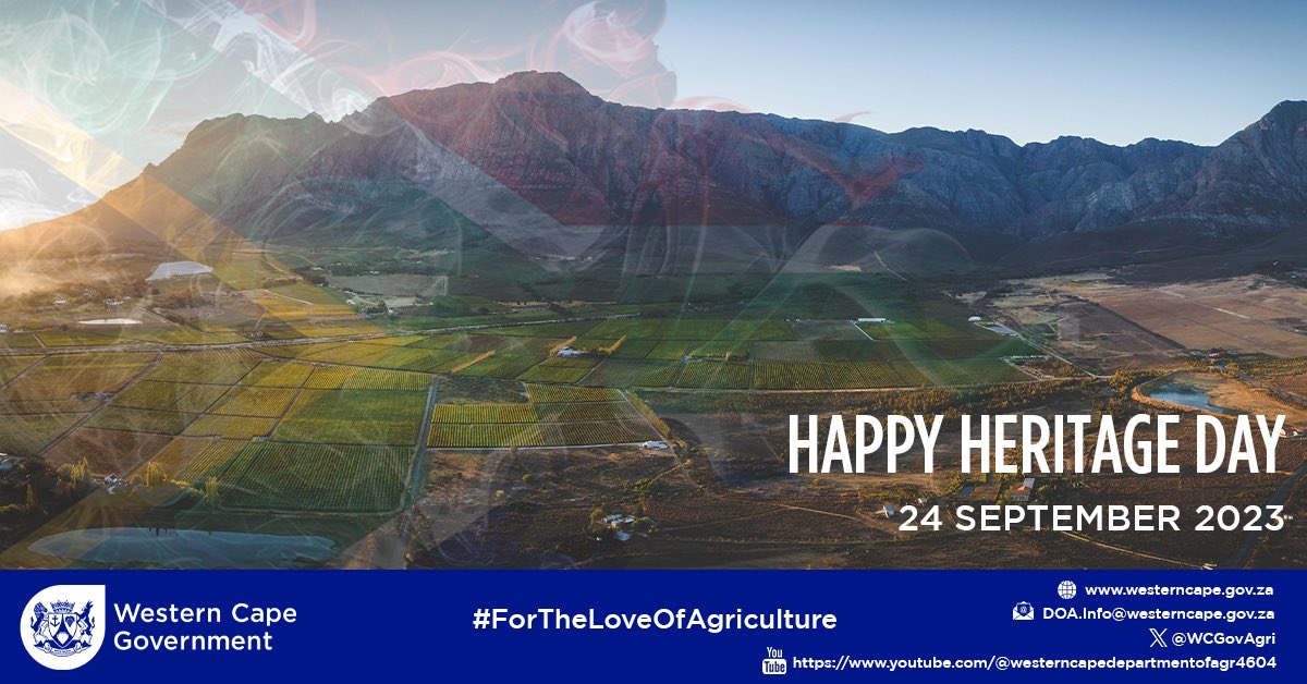 Happy Heritage Day!!🇿🇦 

Here’s to celebrating our nations cultural diversity and rich heritage.

#heritageday #southafrica #southafricaheritage #heritage2023
#UnityInDiversity #ForTheLoveOfAgriculture🌱