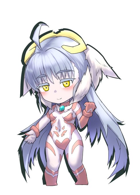 リクエストをぜんぶこなした喜びで
うちの巨大変身少女セラフを描きました 