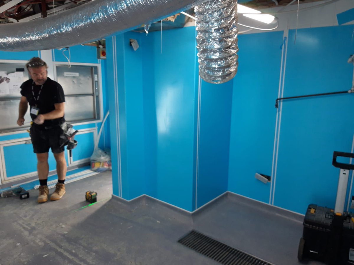 Walls nice and Hygenic