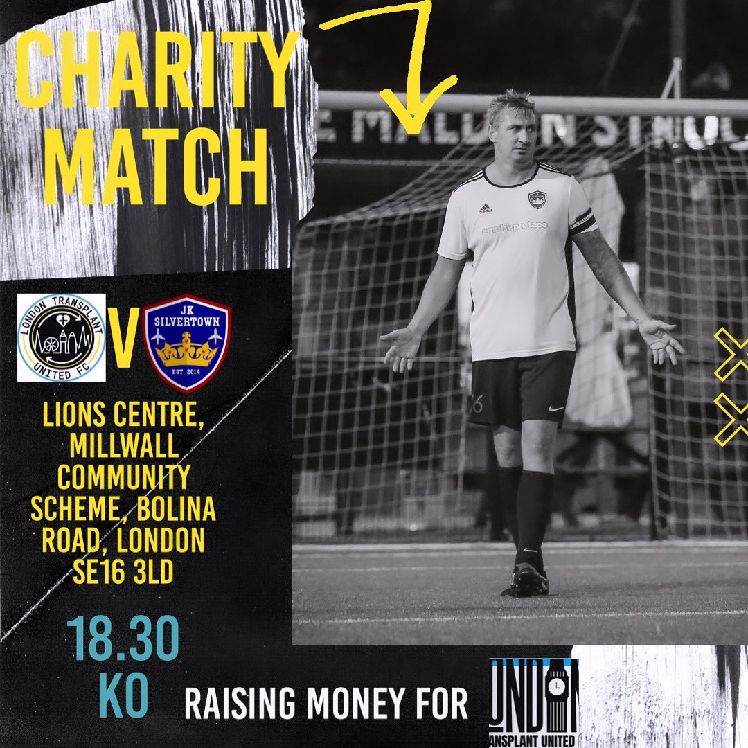 Charity match tonight v <a href="/LondonTxUtd/">London Transplant United FC</a> ❤️⚽️

9 aside turn out 

Been looking forward to this one
