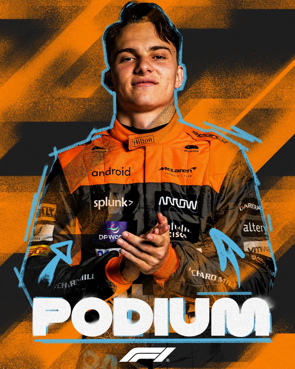 Formula 1 (@f1) on Twitter photo FIRST F1 PODIUM FOR OSCAR!!! πππ
#JapaneseGP <a href="/McLarenF1/">McLaren</a> FIRST F1 PODIUM FOR OSCAR!!! πππ
#JapaneseGP <a href="/McLarenF1/">McLaren</a>