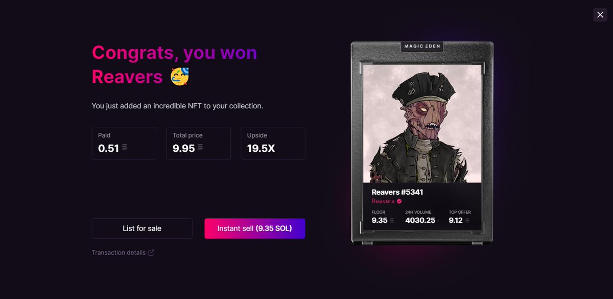 Who covers my gambling loses?
<a href="/MagicEden/">Magic Eden 🪄</a>