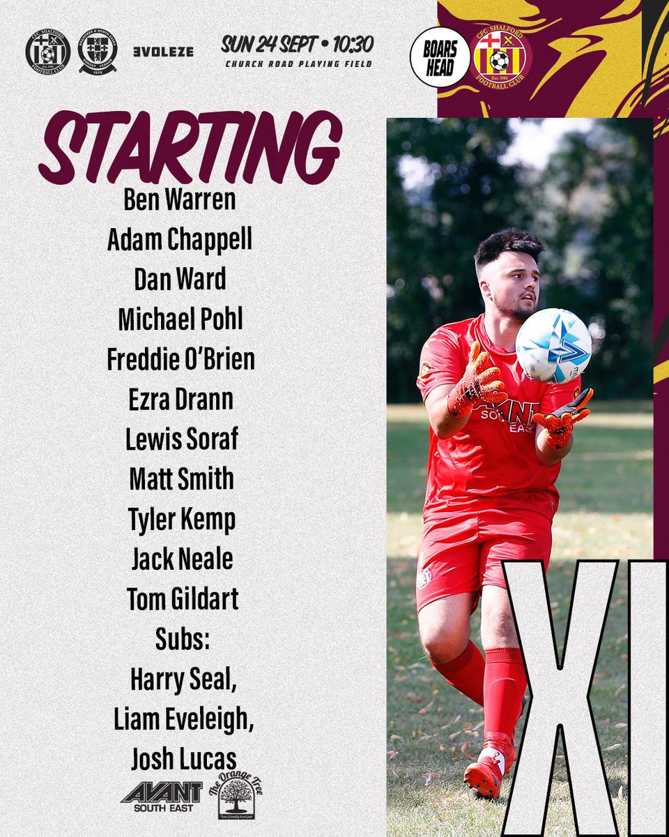 Our team for today’s game at Boars Head