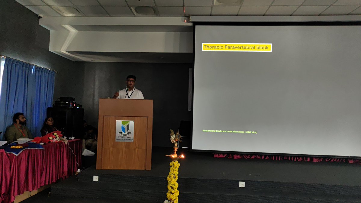 Rammurthy Kulkarni🇮🇳 (@ram03kul) on Twitter photo Dr. Azam Danish on TPVB.
1. Anatomy is the key
2. Prone position is easier
3. Appreciate the pattern of ribs and TP
<a href="/anesthetix/">Amjad Maniar</a> <a href="/AoraIndia/">AORA India</a> <a href="/DrRiteshRoy1/">Prof Dr Ritesh Roy</a> <a href="/tsmurali/">Murali Thondebhavi</a> <a href="/shilpabhat04/">Shilpa Bhat</a> #YENRAW23 Dr. Azam Danish on TPVB.
1. Anatomy is the key
2. Prone position is easier
3. Appreciate the pattern of ribs and TP
<a href="/anesthetix/">Amjad Maniar</a> <a href="/AoraIndia/">AORA India</a> <a href="/DrRiteshRoy1/">Prof Dr Ritesh Roy</a> <a href="/tsmurali/">Murali Thondebhavi</a> <a href="/shilpabhat04/">Shilpa Bhat</a> #YENRAW23