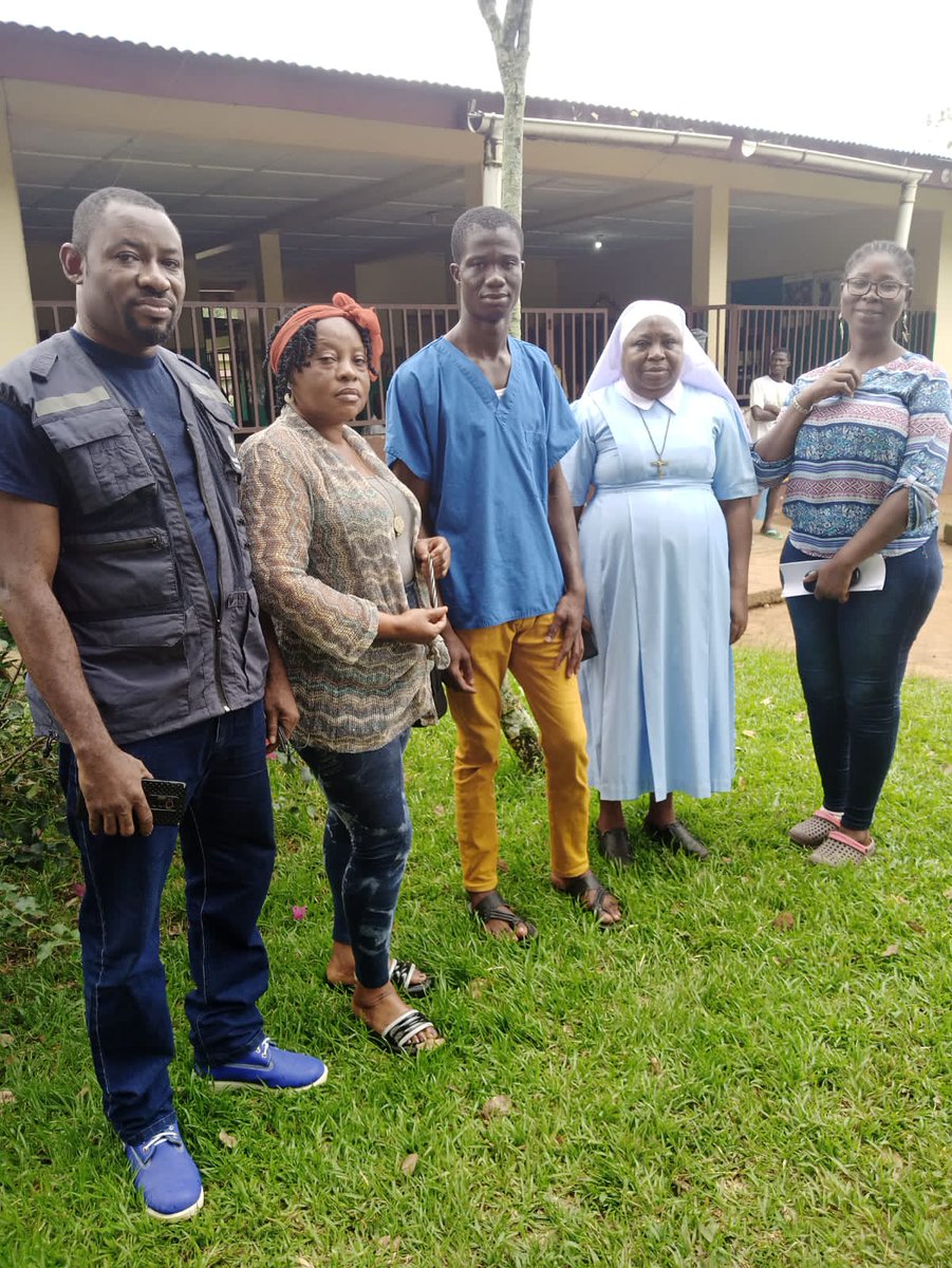 MohNcdi's tweet photo. Our Disability, Injuries and Assistive Technology (DIAT) team supported by @WHOLiberia conducted supervision visits at a number of hospitals implementing Assistive Technology programs.
@AifoLiberia @CHAI_health @USAIDLiberia https://t.co/91K0OC27Lc