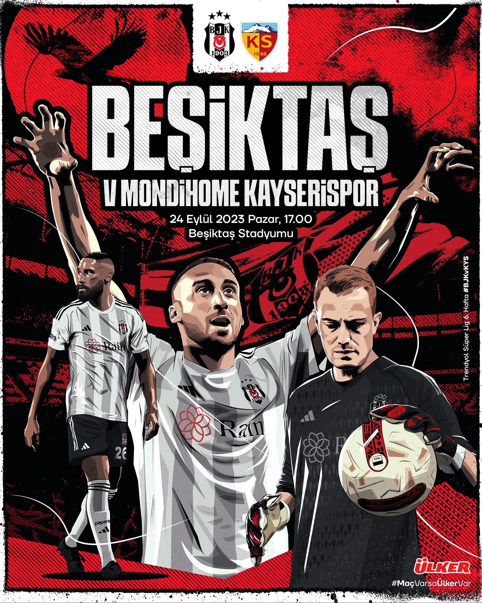 Beşiiktaş Kayserispor Maç Afişi