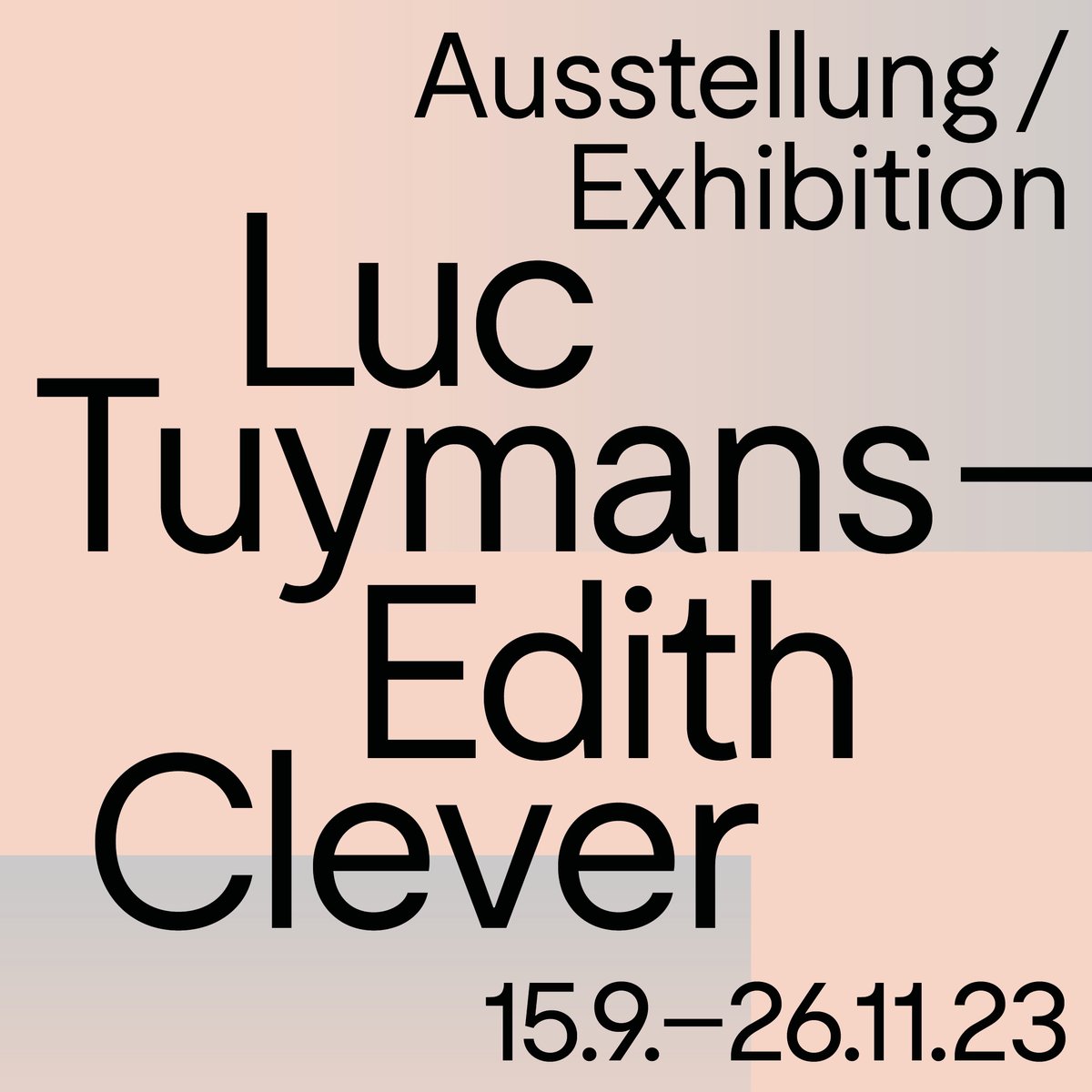 1. Oktober: #Museumssonntag in der Akademie der Künste am Pariser Platz mit freiem Eintritt in die Ausstellung 'Luc Tuymans – Edith Clever'. 👉adk.de/de/programm/?w…