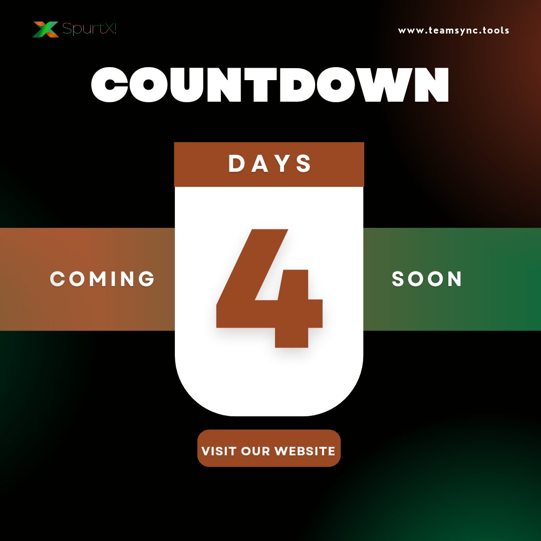 spurtxtools's tweet photo. It's officially 4 days to go!!
#synclaunch https://t.co/DNLnEZao4U