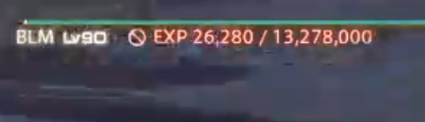 animas_ff14's tweet photo. PLLの24人レイドの実機デモで、経験値バーが出ている。内部的にはLv100まですでに上がる形になってるのかな。必要経験値は13,278.000。レベル89→90は10,838,000だから22.5%アップ。レベル80→81が14%アップだったから、ちょっと多め？まぁ開発中だけど
#FF14 https://t.co/COq7Bip8TX