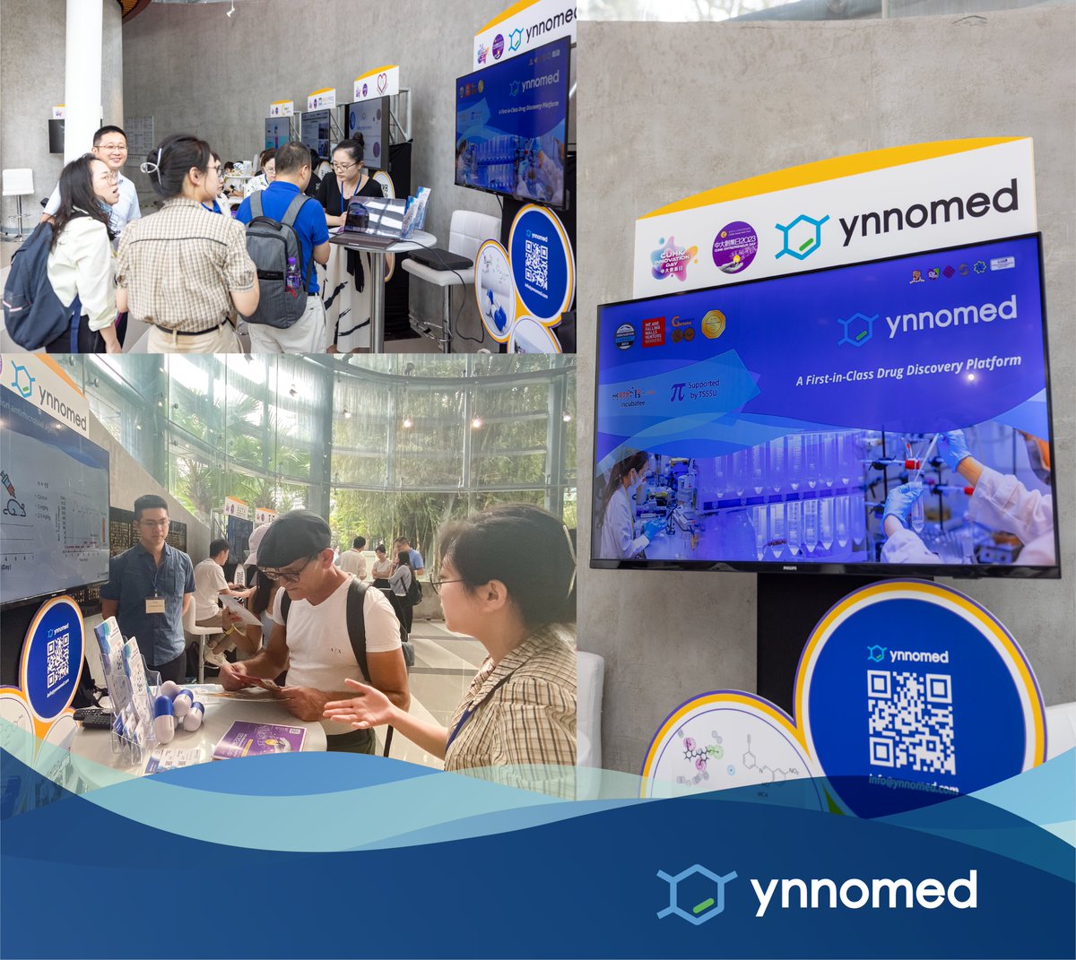 YnnoMed's tweet photo. Had a great time at @CUHKofficial Entrepreneur Day 2023, building on the momentum from #CUHKInnovationDay. 🤝🏻 Excited to connect with passionate alumni &amp; enthusiastic individuals who share our entrepreneurial spirit. 🌟 #CUHKEntrepreneurDay https://t.co/8GR0xzWvMh