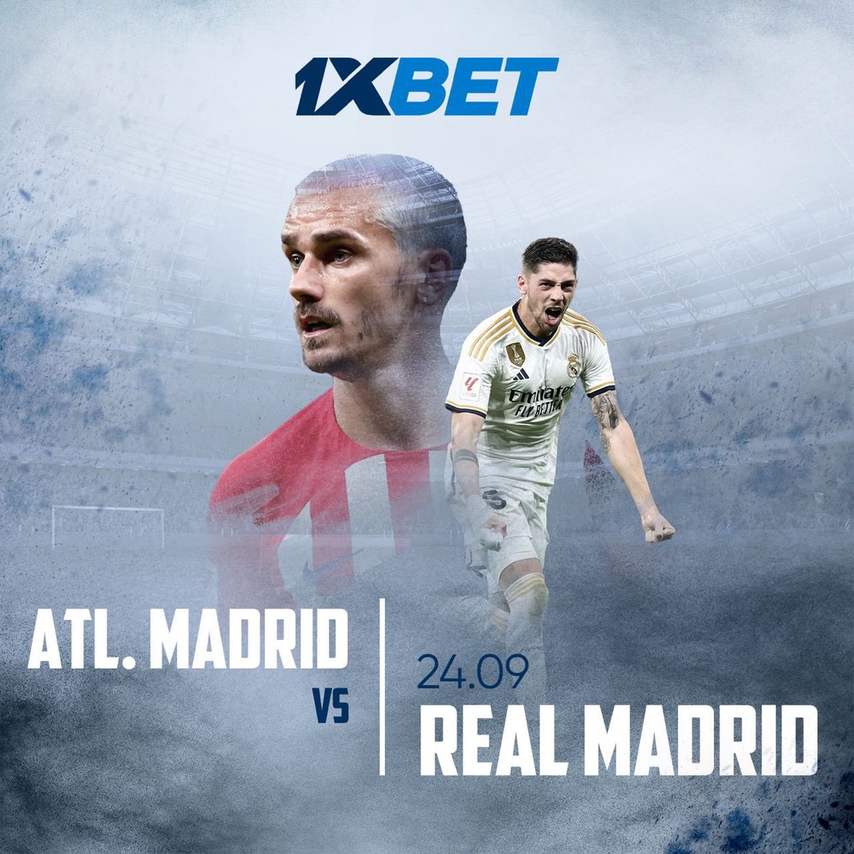 🇪🇸🔥SCRAMBLE IN MADRID: ATLETICO VS REAL MADRID

Make your choice and enjoy Spanish skills with 1xBet!

Using the link ➡️ bit.ly/447KINS and promo code: FRANKCUTEX for bonus on your win ⚽️
