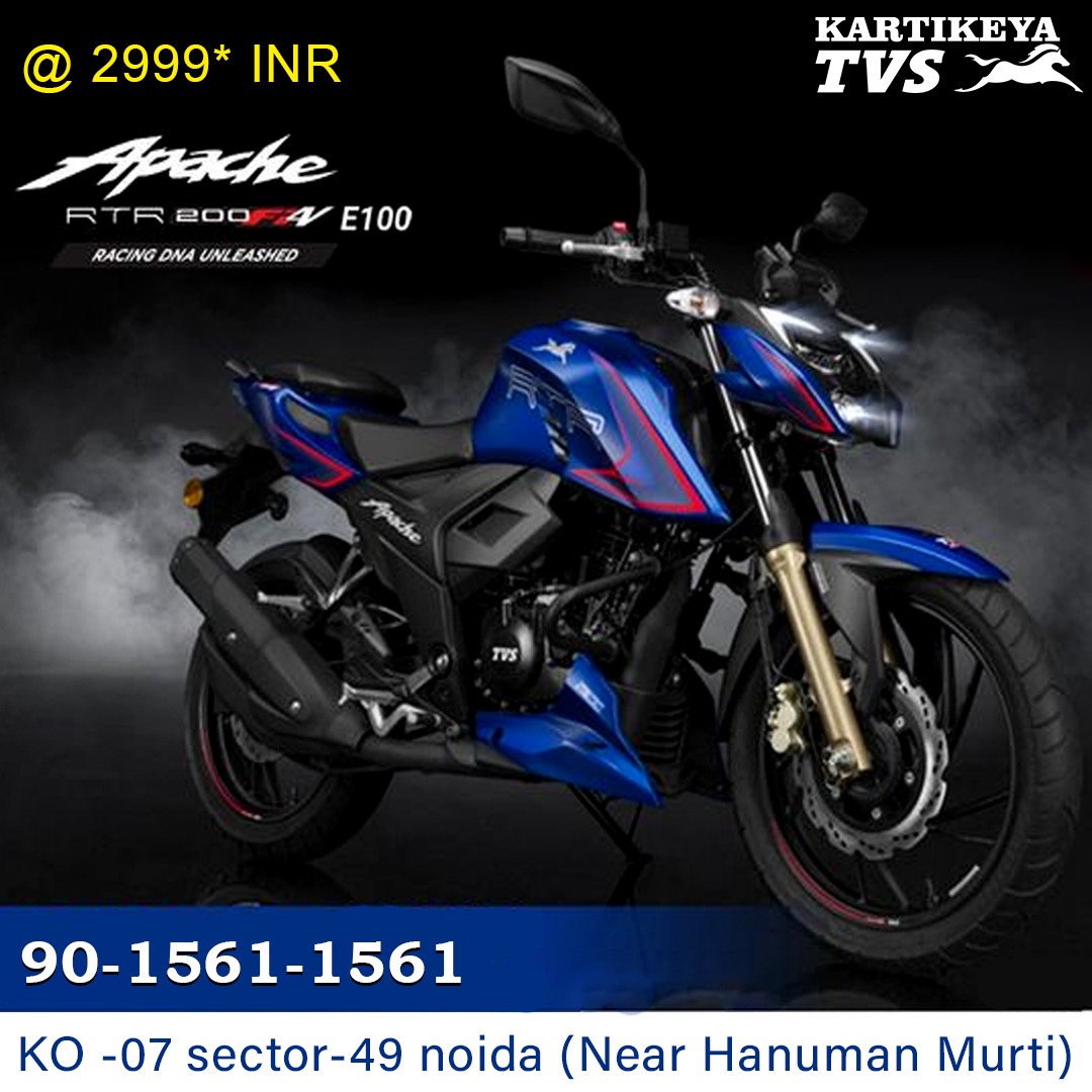 KartikeyaTVS's tweet image. #racingDNA #200cc #discbrakes #ledheadlights
#KartikeyaTVSnoida #TVSRonin #Noida #motorbikedealer #motorbike #adventure #urbanadventure #bluetoothconnectivity #SmartBike

Call us- 9015611561
KO-07 sector 49, Noida( Near hanuman Murti)