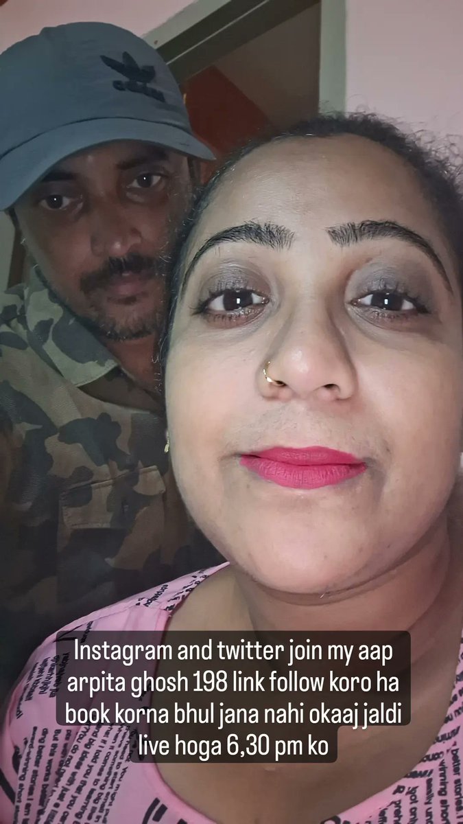 ArpitaBhabi's tweet photo. Coupal live  9,00 pm aaj raat ko https://t.co/6nX9b9NnTG