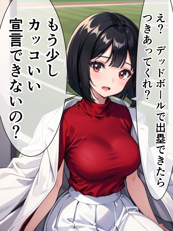 女医ちゃんが野球部員にされた告白。 
