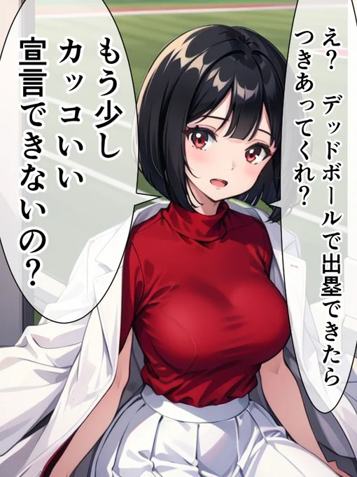 女医ちゃんが野球部員にされた告白。 