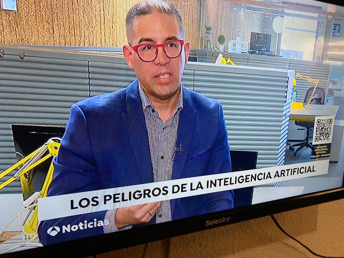 RicarditoOliva's tweet image. A raíz de las 22 denuncias por la generación de imágenes de niñas desnudas mediante el uso de la #IA  (#deepfake), Antena 3 emitió ayer un reportaje sobre el tema que se puede ver completo en su propia web (en el minuto 21:19 en antena3.com).  #AI @algoritmolegal