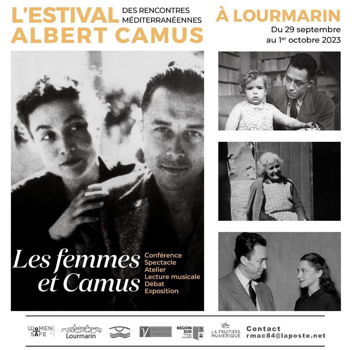 💬 Alice sera présente à Lourmarin (France) les 28, 29 & 30 septembre à l’occasion de 'L’Estival Albert Camus', pour une conférence consacrée à 'La mère du Docteur Rieux' (samedi 29/09 à 11h30) ! ➕ d’infos sur cet événement via le compte @AlbertCamusOff.