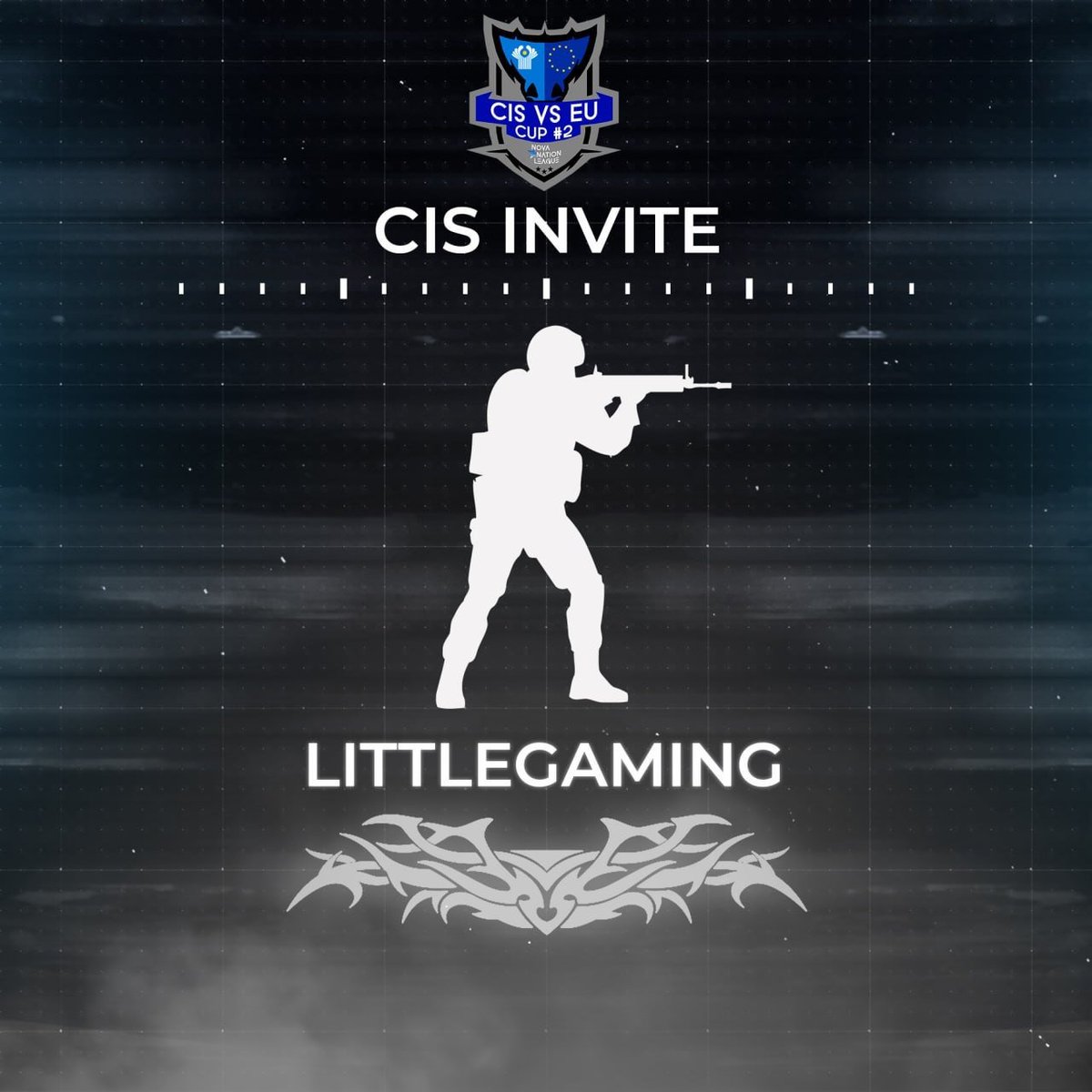 The latest direct invitation from the CIS goes to the new team, but with well-known players - LittleGaming!