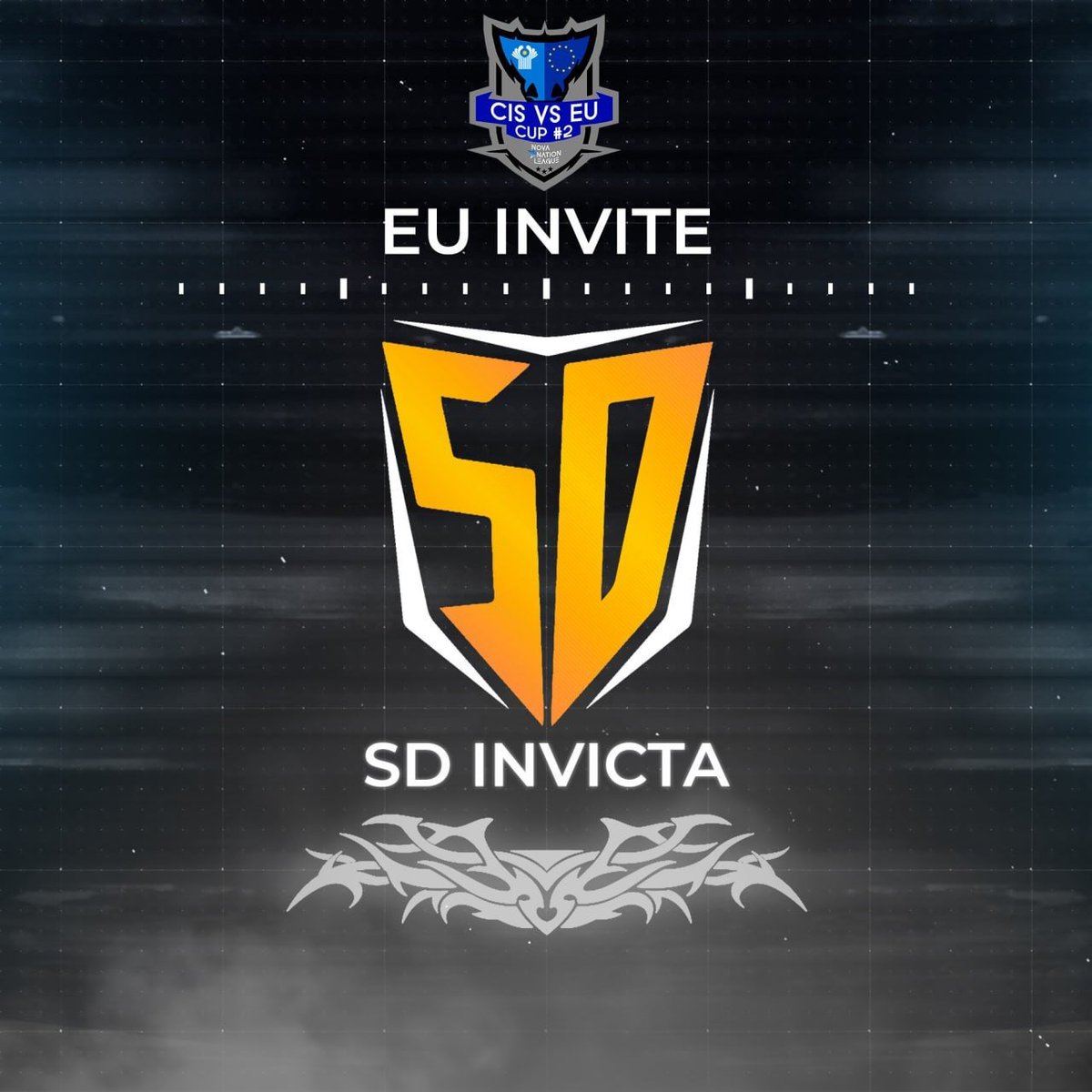 The team from Lithuania - <a href="/sdinvicta/">sdinvicta</a>  receives the second invitation from the European region!

EU Qualifier: faceit.com/ru/championshi…