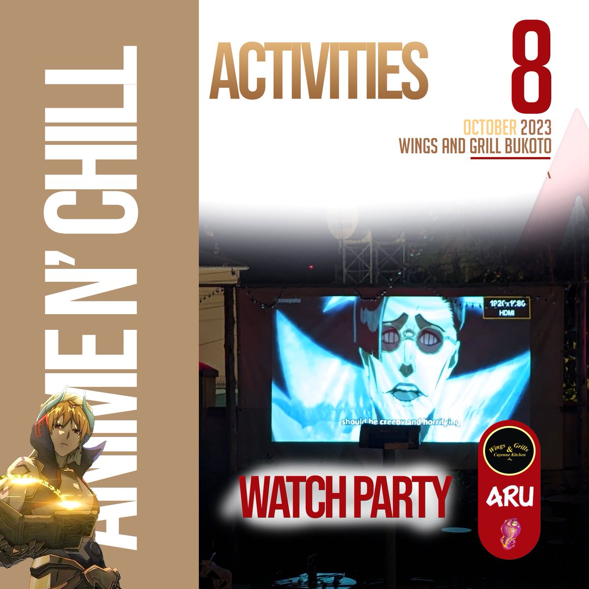 Activities to expect this October 😁😎. Fun? 😂😂😂😂, that's our middle name.