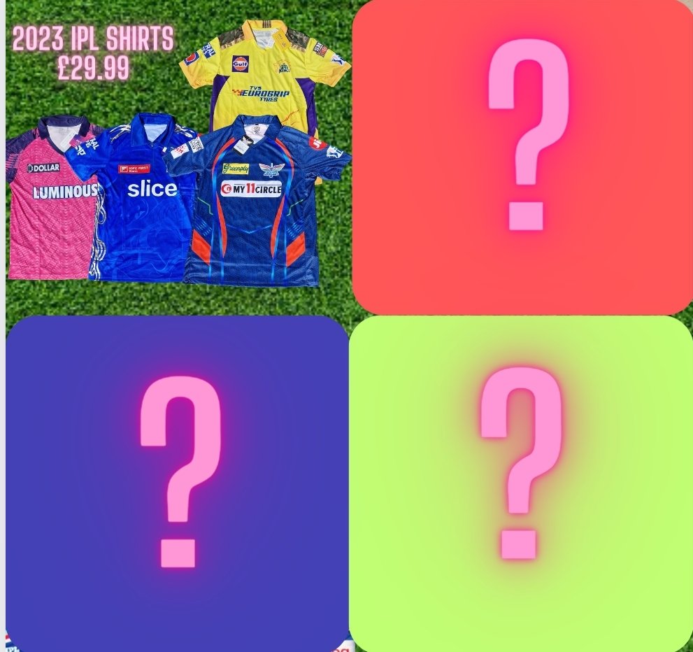 ❗️🚨 END OF SEASON SALE 🚨❗️

4 end of season offers dropping this week - starting with our 2023 IPL shirts now available for just £29.99 

mysterydeliveryuk.myshopify.com