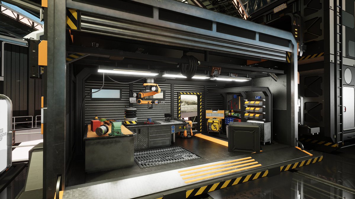 wolfan_ex's tweet photo. #Satisfactory 工場長限定、間違い探し。
普通の装備品作業場と
違うところがあります。
なにも見ずに全て正解したら
地球に帰してあげます。
#FICSIT 社 福利厚生課より https://t.co/Y55WZThP3d