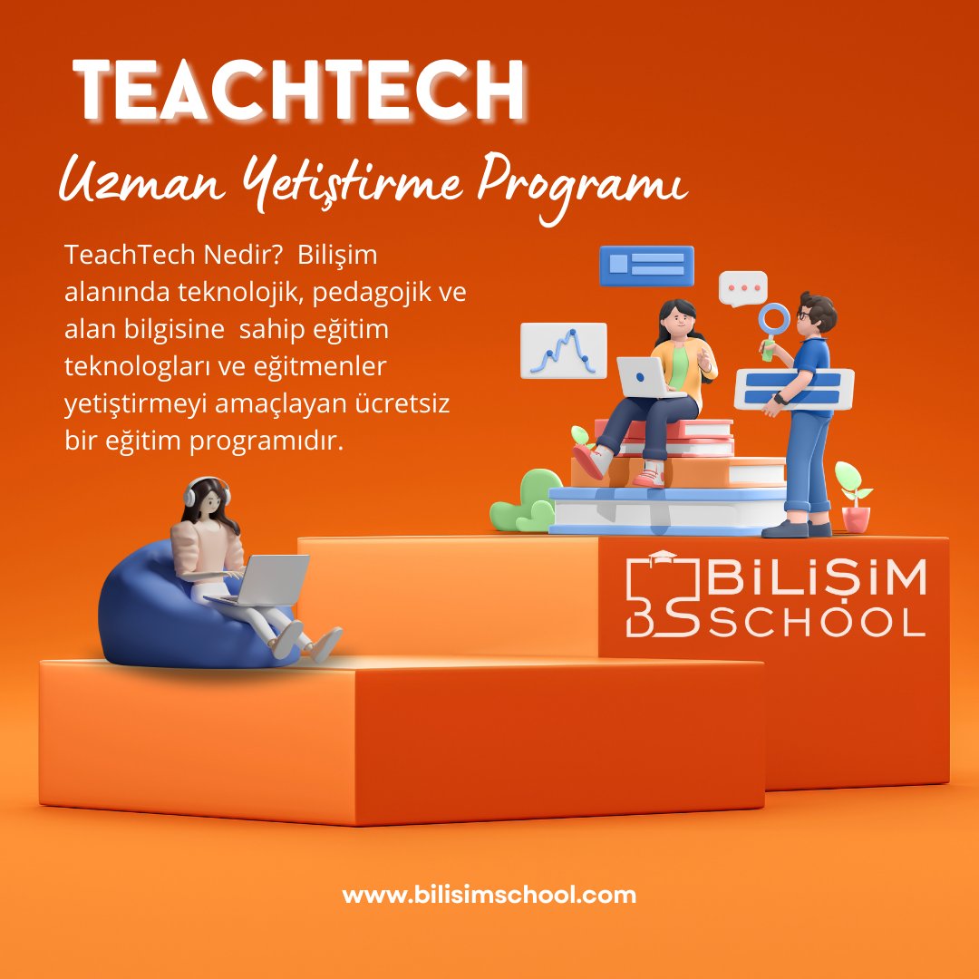 bilisimschool's tweet image. 4'üncü dönem #TeachTech başlıyor... 

Her dönemde artan tecrübe, istihdama katkı ve paydaş kuruluşlar için nitelikli işgücü ihtiyacını azaltma.

Başvuru formu aktif🔥
lnkd.in/dgfsVgMT