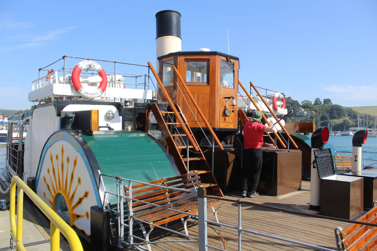 KC is scheduled to run her last trips of the season from Dartmouth on Tuesday 26th September. Our fund raising for the second phase of her rebuild continues. To find out more and how you can donate click here: paddlesteamers.org/kcs-last-trips…
